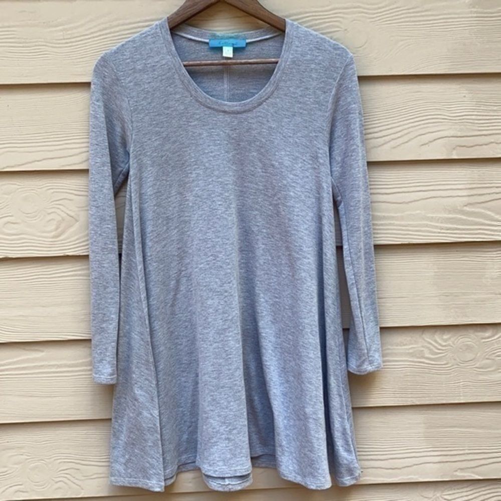 Buttons dress French Terry